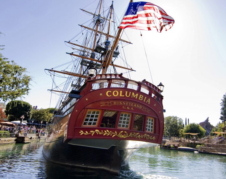 Sailing Ship Columbia - Disneyland's Frontierland Attraction